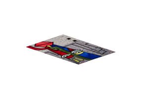 Tappeti 3D - Tappeto in tessuto - Kare - Face Pop Art - 61310