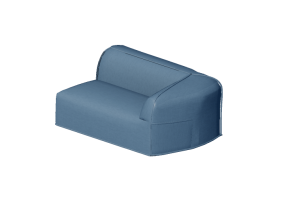 Chairs and Sofas 3D - Right side modular element - Moroso - M.a.s.s.a.s. - MA1 - E51
