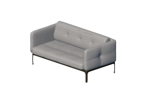 Divani 3D - Divano due posti - Moroso - Modernista - MD2 - 002