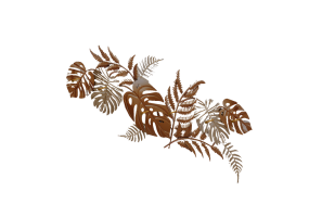 Accessori 3D - Appendiabiti in metallo - Kare - Jungle Party - 83176