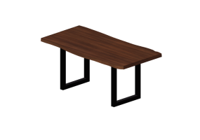 Tavoli 3D - Tavolo in legno - Kare - Pure - 83171