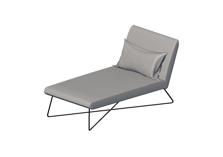 Poltronas y Sofás 3D - Silla relax de tela - Kare -... Poltronas y Sofás 3D - Silla relax de tela - Kare -...