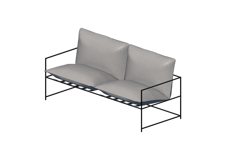 3D Sessel und Sofas - Sofa aus Stoff - Kare - Cornwall -... 3D Sessel und Sofas - Sofa aus Stoff - Kare - Cornwall -...