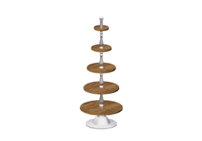 Accessori 3D - Etagere in legno - Kare - Paradise - 60358