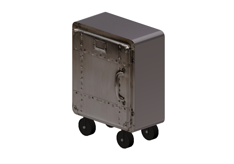 Armoires 3D - Commode en métal - Kare - Buster - 82832 -... Armoires 3D - Commode en métal - Kare - Buster - 82832 -...