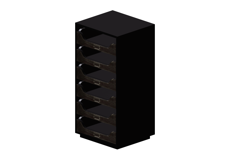 Wardrobes and Cabinets 3D - Metal Chest of Drawers - Kare -... Wardrobes and Cabinets 3D - Metal Chest of Drawers - Kare -...