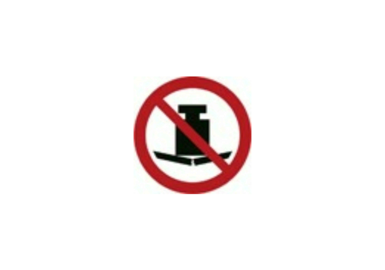 Signs - Do Not place heavy loads - ACCA software Signs - Do Not place heavy loads - ACCA software