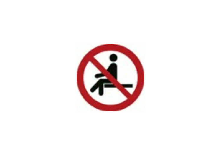 Signs - Do not sit - ACCA software Signs - Do not sit - ACCA software
