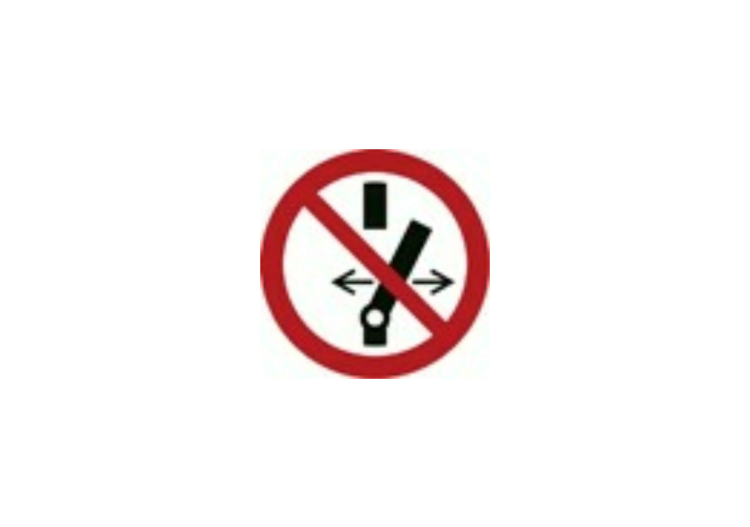 Señales - Prohibido alterar el estado del interruptor -... Señales - Prohibido alterar el estado del interruptor -...
