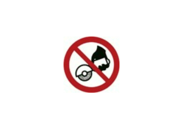 Señales - Prohibido usar el disco con equipos manuales -... Señales - Prohibido usar el disco con equipos manuales -...