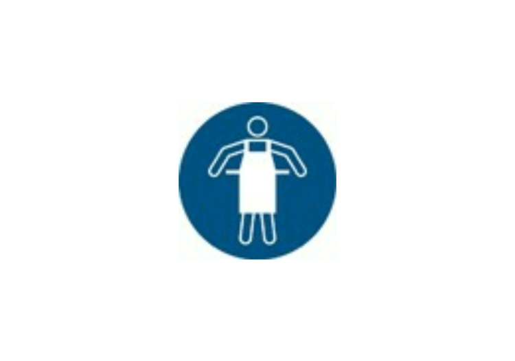 Signs - You must use a protective apron - ACCA software Signs - You must use a protective apron - ACCA software
