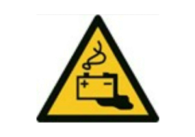 Signaux - Danger batteries en charge