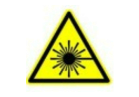 Signs - Laser optical radiation