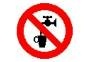 Signaux - Eau non potable