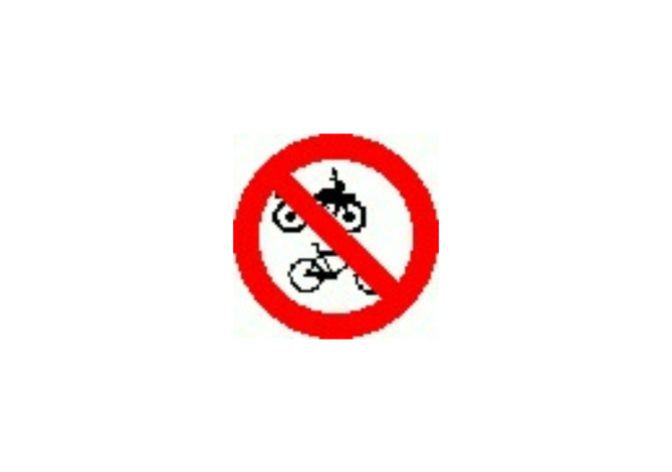 Signaux - Accès interdit aux cycles et cyclomoteurs - ACCA... Signaux - Accès interdit aux cycles et cyclomoteurs - ACCA...