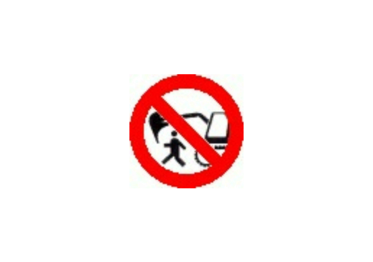 Signaux - Interdit de passer excavateur - ACCA software Signaux - Interdit de passer excavateur - ACCA software