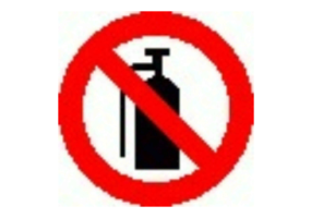 Se&ntilde;ales - Prohibido usar extintores