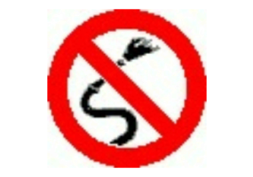 Signs - Forbidden to use water jets