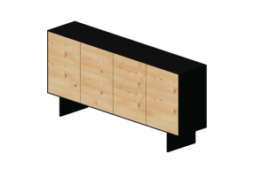 Mobili 3D - Credenza in legno - Kare - Pure - 81961