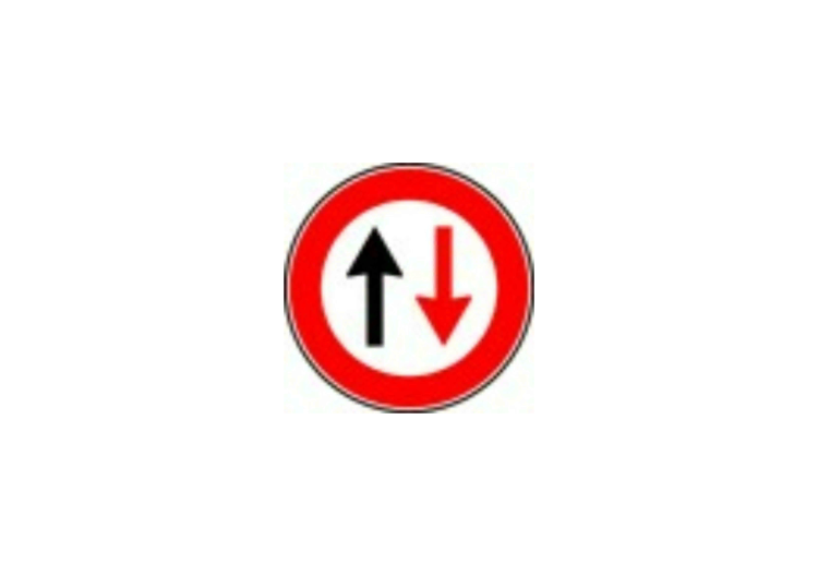 Sinalização - Dar precedência em modo alternativo - ACCA... Sinalização - Dar precedência em modo alternativo - ACCA...