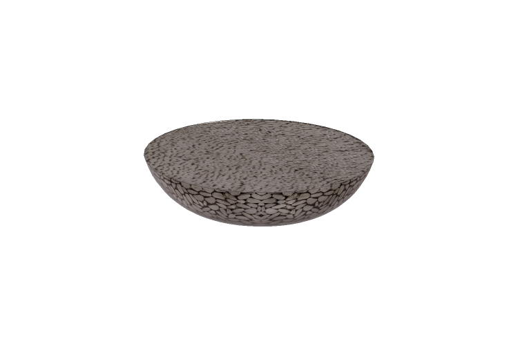 3D Tables - Table in metal - Kare - Pebbles - 82974 - Kare 3D Tables - Table in metal - Kare - Pebbles - 82974 - Kare