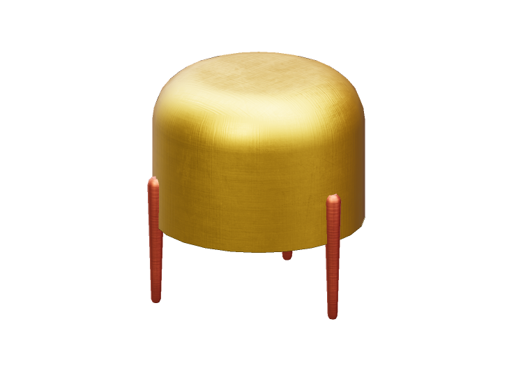 Sedie 3D - Sgabello in metallo - Kare - Lumpy - 82789 -... Sedie 3D - Sgabello in metallo - Kare - Lumpy - 82789 -...