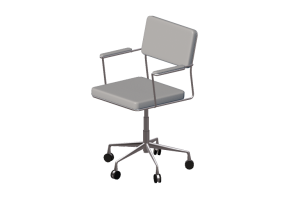 Sedie 3D - Sedia da ufficio in pelle - Kare - Dottore - 82892