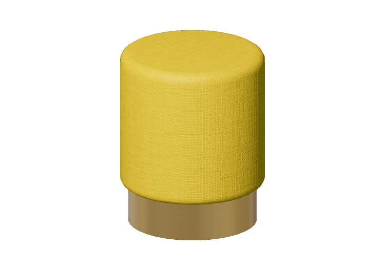 Sillas 3D - Taburete de tela - Kare - Cherry - 82809 - Kare Sillas 3D - Taburete de tela - Kare - Cherry - 82809 - Kare