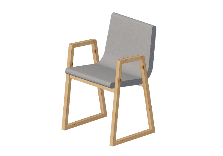 Sillas 3D - Silla de tela - Kare - Trapez - 80867 - Kare Sillas 3D - Silla de tela - Kare - Trapez - 80867 - Kare