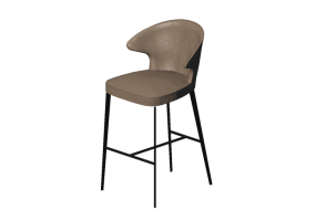 Sedie 3D - Sgabello da bar in tessuto - Kare - Amsterdam - 82778