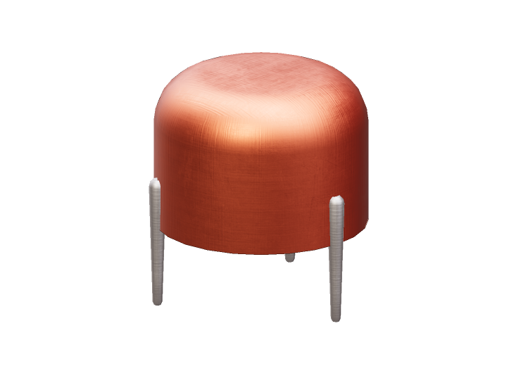 Sillas 3D - Taburete de metal - Kare - Lumpy - 82788 - Kare Sillas 3D - Taburete de metal - Kare - Lumpy - 82788 - Kare