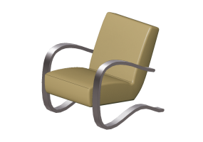Divani 3D - Poltrona in pelle - Kare - Cobra - 82703