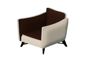 3D Sessel und Sofas - Sessel aus Leder - Kare - Fashionista - 82133