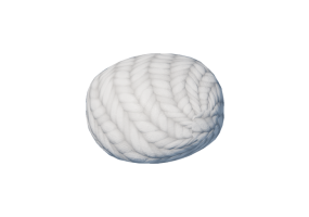 Divani 3D - Pouf in tessuto - Kare - Ovillo - 82805