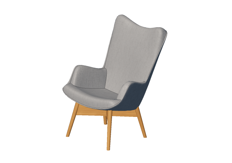 Divans 3D - Fauteuil en tissu - Kare - Vicky - 82684 - Kare Divans 3D - Fauteuil en tissu - Kare - Vicky - 82684 - Kare