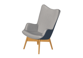 Divani 3D - Poltrona in tessuto - Kare - Vicky - 82684
