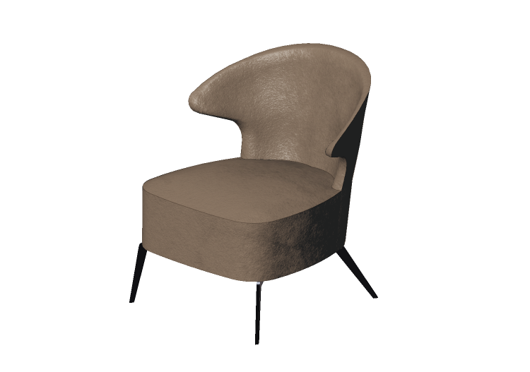 Chairs and Sofas 3D - Armchair in fabric - Kare - Amsterdam... Chairs and Sofas 3D - Armchair in fabric - Kare - Amsterdam...