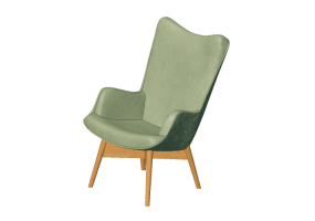 Divani 3D - Poltrona in tessuto - Kare - Vicky - 82686