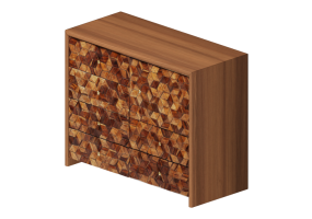 Armarios y C&oacute;modas 3D - C&oacute;moda de madera - Kare - Mirage - 82838