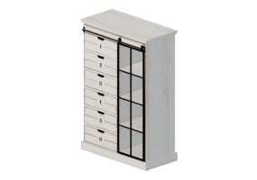 Armadi 3D - Cassettiera in legno - Kare - House of Cards - 82205