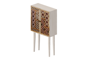 Armadi 3D - Cassettiera in legno - Kare - Sioux - 82781