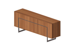 Mobili 3D - Credenza in legno - Kare - Kensington - 82679