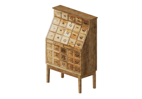 Mobili 3D - Mobile in legno - Kare - Cookies - 82818