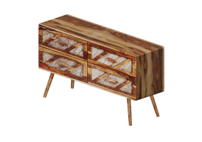 Mobili 3D - Credenza in legno - Kare - Yukon - 82842