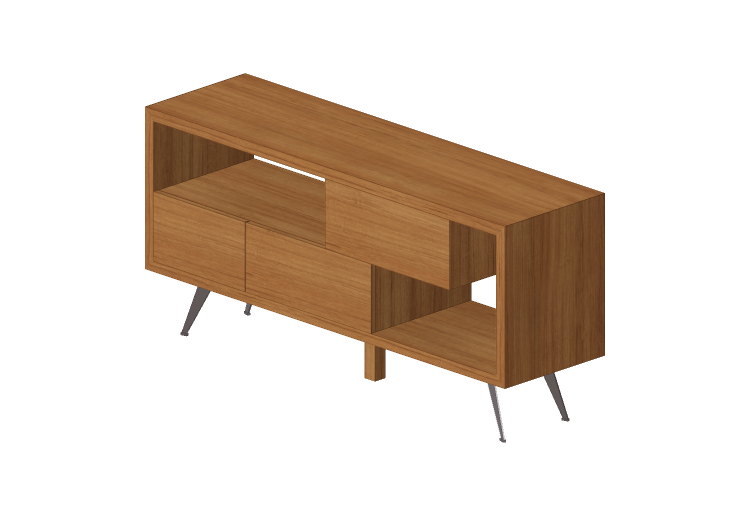 Meubles 3D - Buffet en bois - Kare - Cube - 82678 - Kare Meubles 3D - Buffet en bois - Kare - Cube - 82678 - Kare