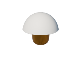 Lampe de table 3D - Lampe de table - Kare - Mushroom - 60197