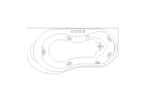 Sanitarios DWG - 2DT_196