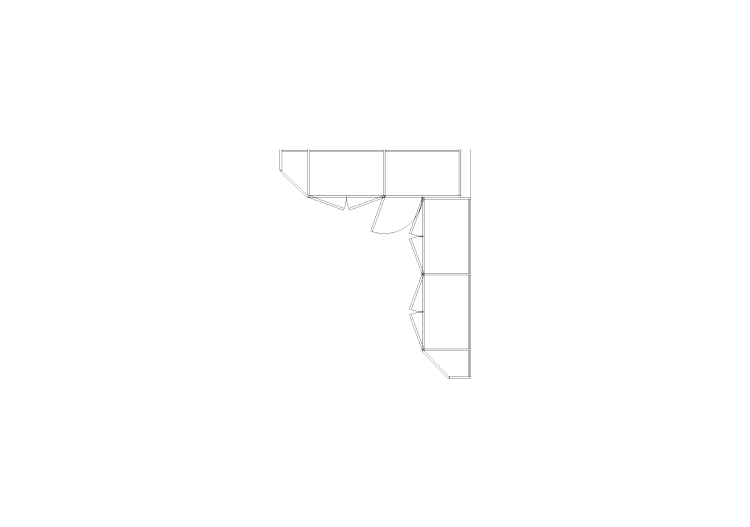 Armadi DWG - Armadio battenti angolare dx 06 - ACCA... Armadi DWG - Armadio battenti angolare dx 06 - ACCA...