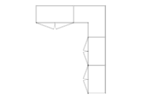 Armadi DWG - Armadio battenti angolare dx 13