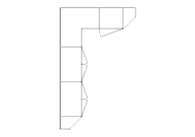 Armadi DWG - Armadio battenti angolare sx 16